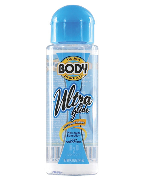 Body Action Ultra Glide Water Based - 4.8 Oz Bottle Default Title Lubes - Tophatter Daily Deals