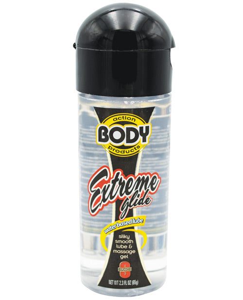Body Action Xtreme Silicone - 2.3 Oz Bottle Default Title Lubes - Tophatter Daily Deals