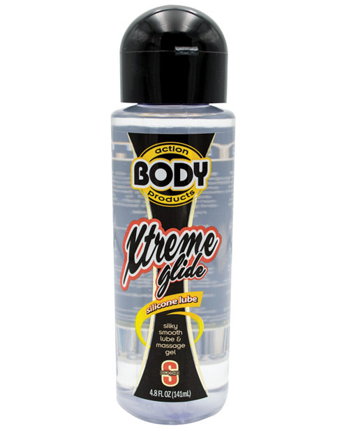 Body Action Xtreme Silicone - 4.8 Oz Bottle Default Title Lubes - Tophatter Daily Deals