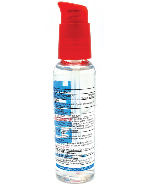 Anal Glide Extra Anal Lubricant & Desensitizer - 2 Oz Pump Bottle Lubes - Tophatter Daily Deals