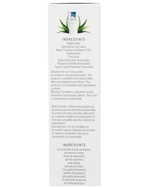 Aloe Cadabra Organic Lubricant - 2.5 Oz Bottle Natural Lubes - Tophatter Daily Deals