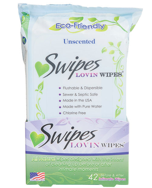 Swipes Lovin Wipes - Unscented Pack Of 42 Default Title Bath & Body - Tophatter Daily Deals