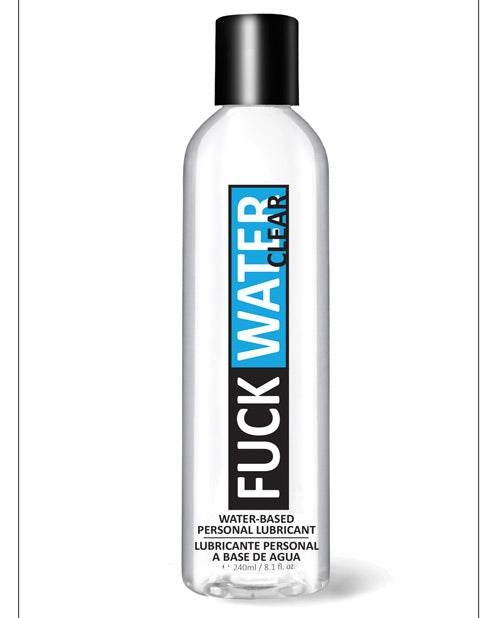 Fuck Water Clear H2o - 8 Oz Bottle Default Title Lubes - Tophatter Daily Deals