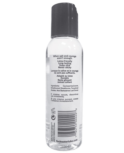 Fuck Water Silicone - 2 Oz Lubes - Tophatter Daily Deals