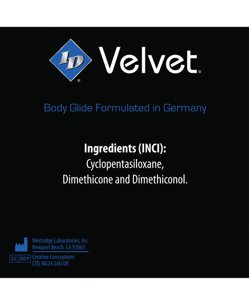 Id Velvet - 50 Ml Bottle Lubes - Tophatter Daily Deals