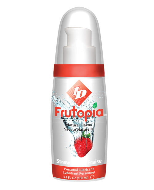 Id Frutopia Natural Lubricant - 3.4 Oz Strawberry Default Title Lubes - Tophatter Daily Deals
