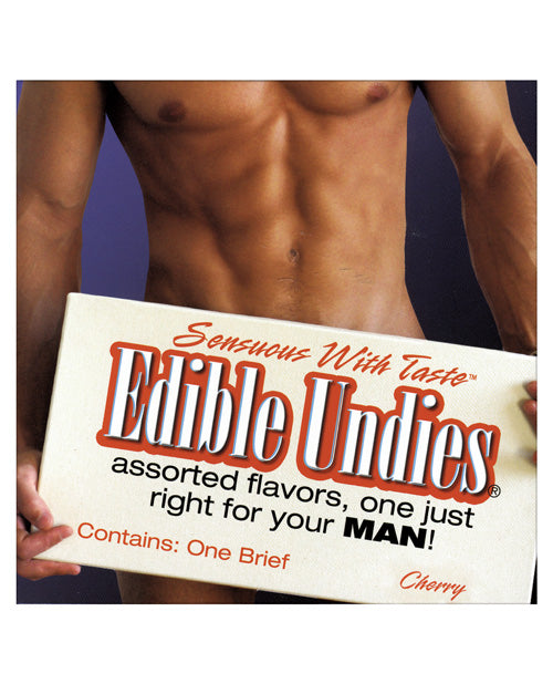 Men's Edible Undies - Cherry Default Title Body Fun - Tophatter Daily Deals