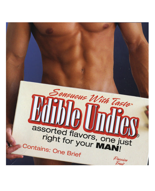 Men's Edible Undies - Passion Fruit Default Title Body Fun - Tophatter Daily Deals