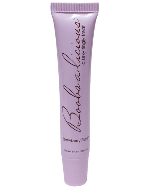 Boobs-a-licious Nipple Cream Airless Pump Bottle - 1 Oz Strawberry Blast Default Title Sexual Enhancers - Tophatter Daily Deals