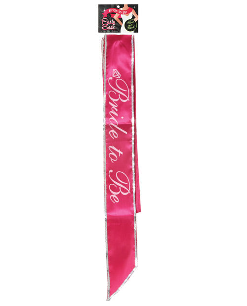 Bride To Be Glow In The Dark Party Sash Default Title Bachelorette & Party Supplies - Tophatter Daily Deals