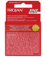 Trojan Enz Non-lubricated - Box Of 3 Condoms - Tophatter Daily Deals
