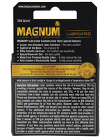 Trojan Magnum Condoms - Box Of 3 Condoms - Tophatter Daily Deals