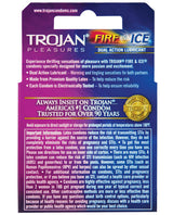 Trojan Fire & Ice Condoms - Box Of 3 Condoms - Tophatter Daily Deals