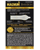 Trojan Magnum Bareskin Condoms - Box Of 10 Condoms - Tophatter Daily Deals
