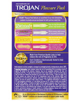 Trojan Pleasure Condoms - Asst. Box Of 12 Condoms - Tophatter Daily Deals