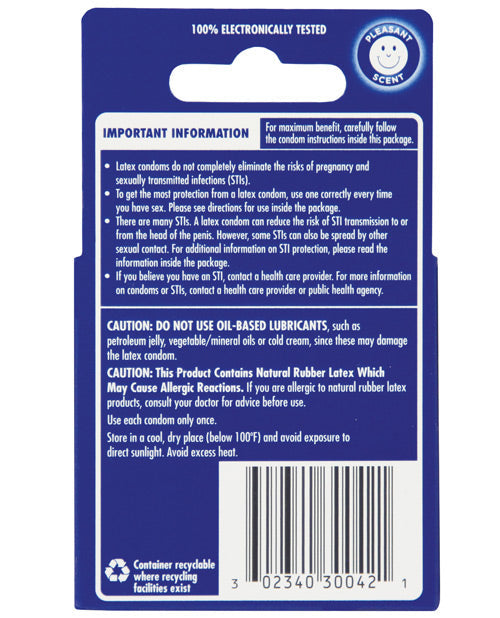 Durex Condom Pleasure Pack - Box Of 3 Condoms - Tophatter Daily Deals