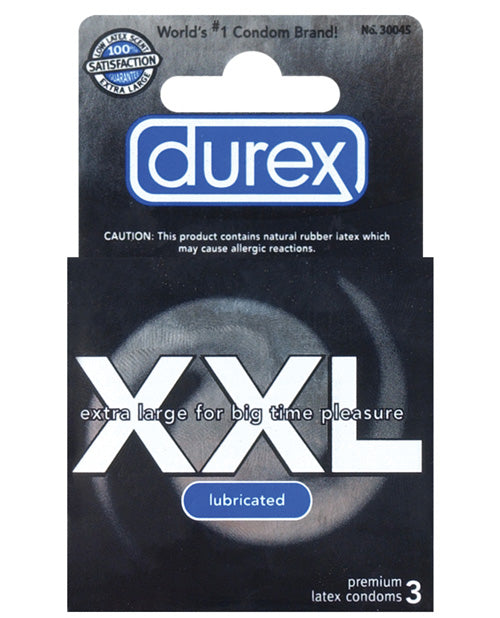 Durex Xxl - Box Of 3 Default Title Condoms - Tophatter Daily Deals