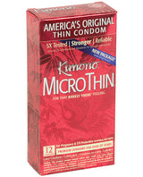 Kimono Micro Thin Condom - Box Of 12 Default Title Condoms - Tophatter Daily Deals