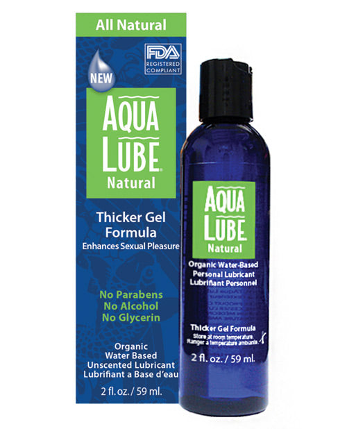 Aqua Lube Natural 2 Oz Bottle Default Title Lubes - Tophatter Daily Deals