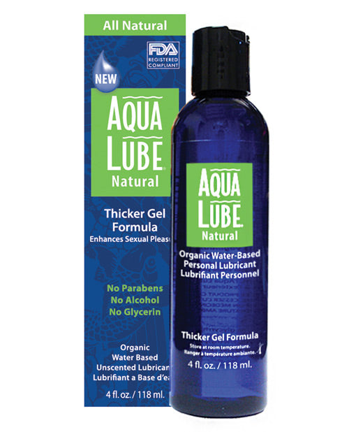 Aqua Lube Natural 4 Oz Bottle Default Title Lubes - Tophatter Daily Deals