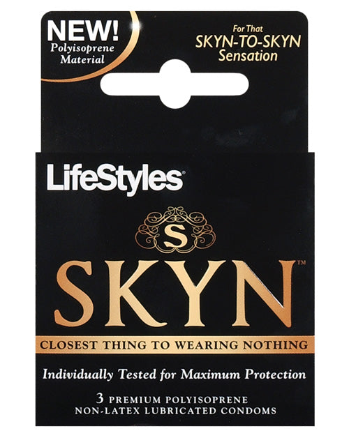 Lifestyles Skyn Non-latex - Box Of 3 Default Title Condoms - Tophatter Daily Deals