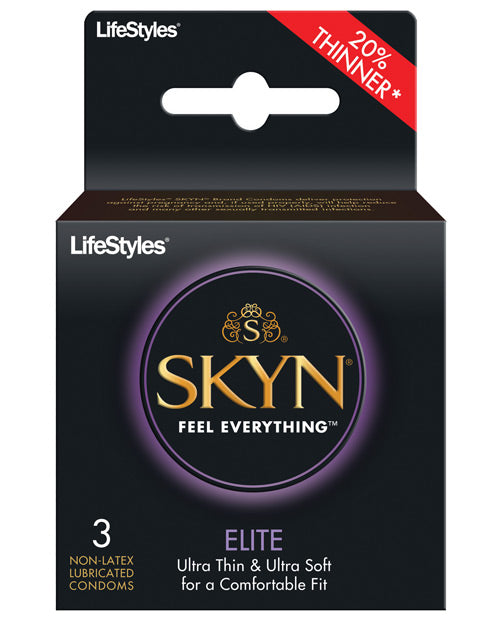 Lifestyles Skyn Elite - Pack Of 3 Default Title Condoms - Tophatter Daily Deals