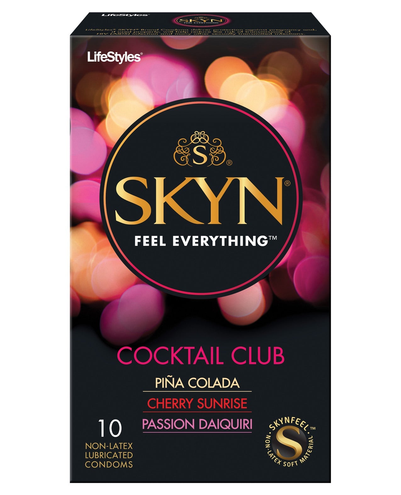 Skyn Cocktail Club Condoms - Box Of 10 Default Title Condoms - Tophatter Daily Deals