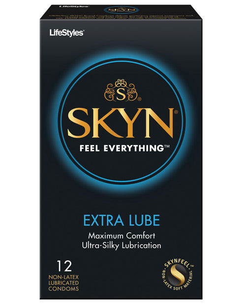 Lifestyles Skyn Extra Lubricated Condoms - Box Of 12 Default Title Condoms - Tophatter Daily Deals