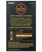 Lifestyles Skyn Large Non-latex - Box Of 12 Condoms - Tophatter Daily Deals