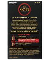 Lifestyles Skyn's Extra Studded Condom - Box Of 10 Condoms - Tophatter Daily Deals