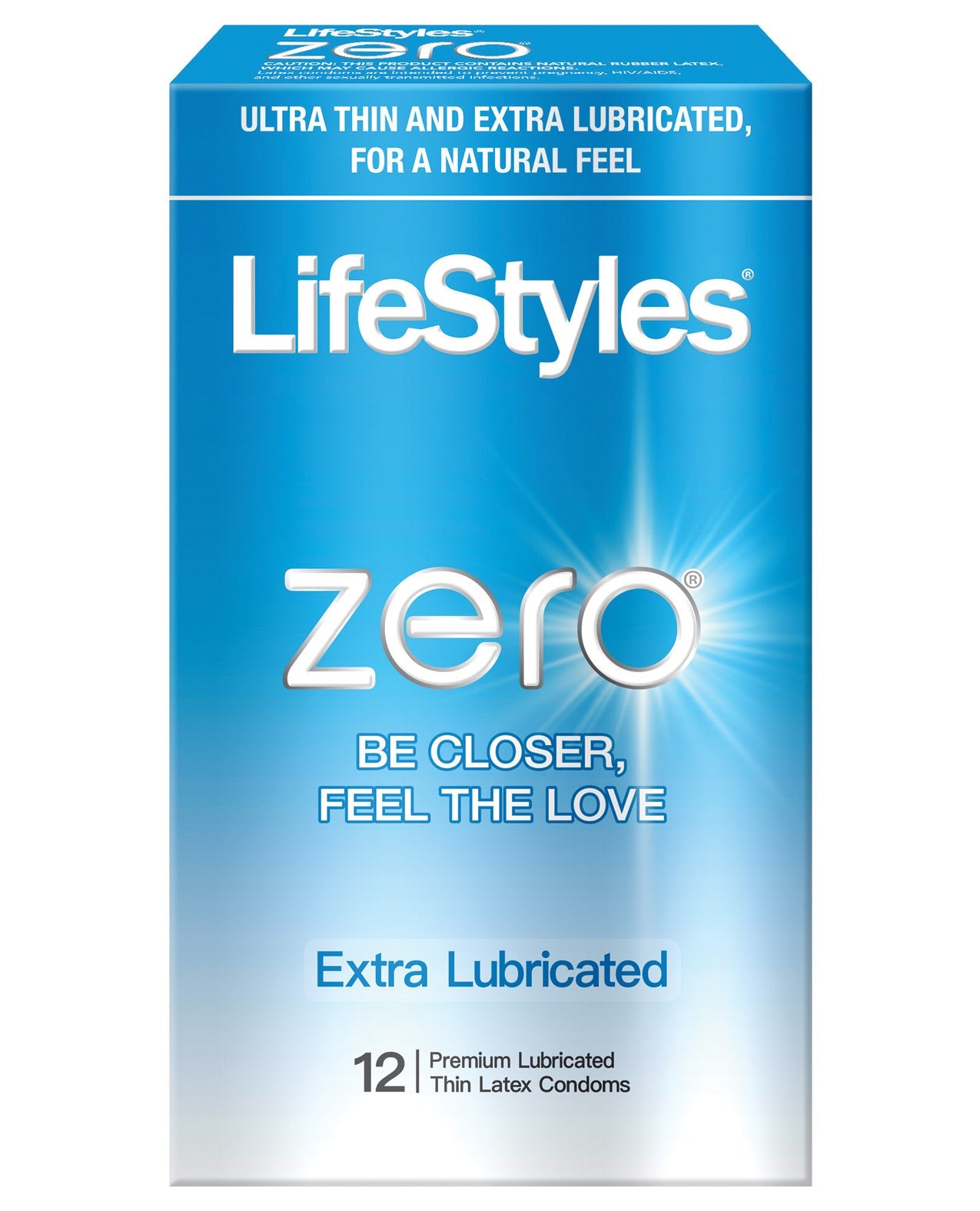 Lifestyles Zero Extra Lubricated Condoms - Pack Of 12 Default Title Condoms - Tophatter Daily Deals