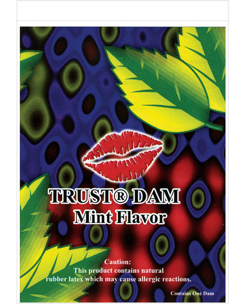 Latex Dental Dam - Mint Default Title Condoms - Tophatter Daily Deals