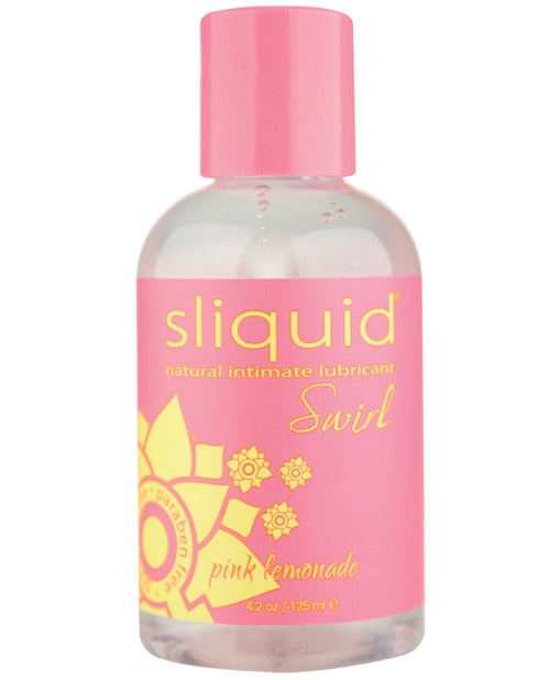 Sliquid Naturals Swirl Lubricant - 4.2 Oz Pink Lemonade Default Title Lubes - Tophatter Daily Deals