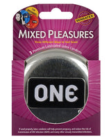 One Mixed Pleasures Condoms - Box Of 3 Default Title Condoms - Tophatter Daily Deals