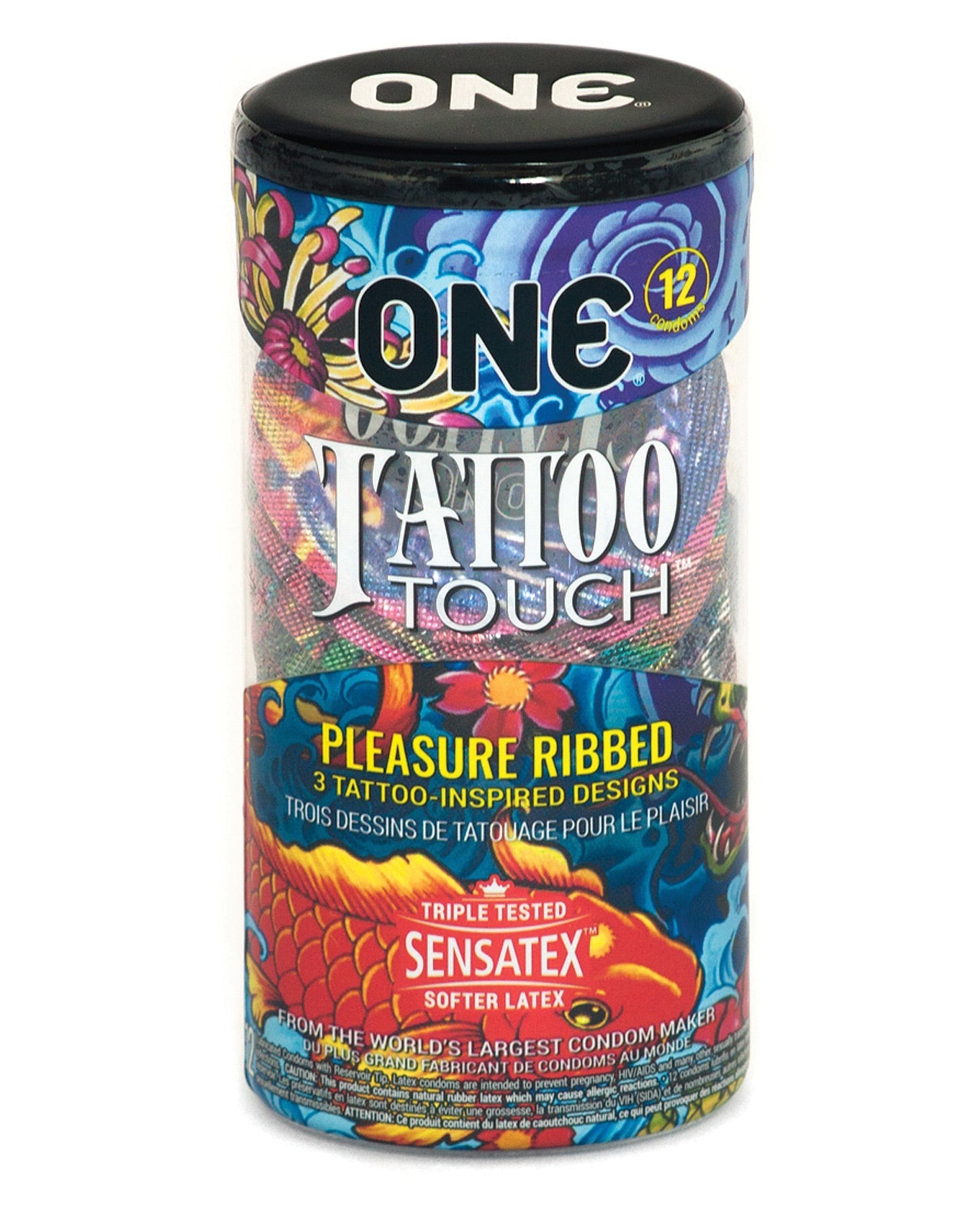One Tattoo Touch Condoms - Pack Of 12 Default Title Condoms - Tophatter Daily Deals