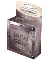 Caution Wear Iron Grip Snug Fit - Pack Of 3 Default Title Condoms - Tophatter Daily Deals