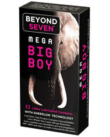 Beyond Seven Mega Big Boy Condom - Pack Of 12 Default Title Condoms - Tophatter Daily Deals