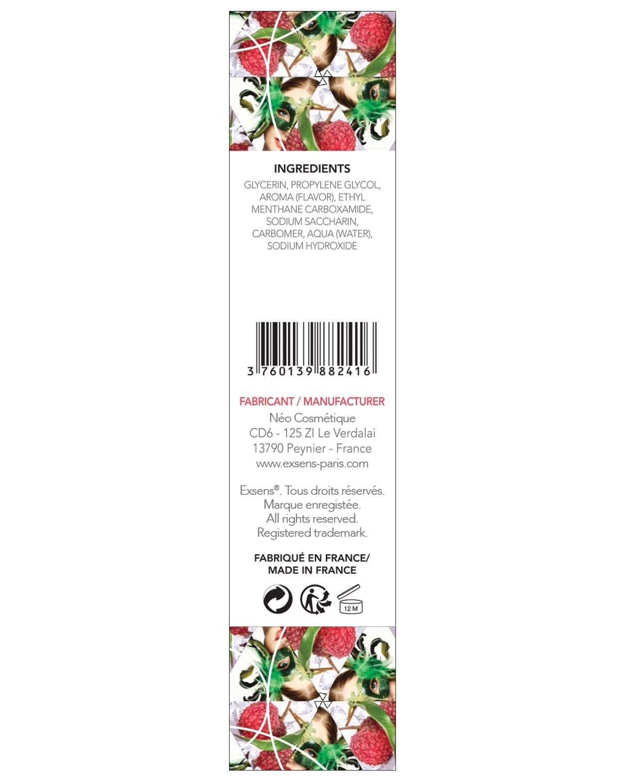 Exsens Of Paris Arousal Gel - 15 Ml Fresh Ginger Lychee Sexual Enhancers - Tophatter Daily Deals
