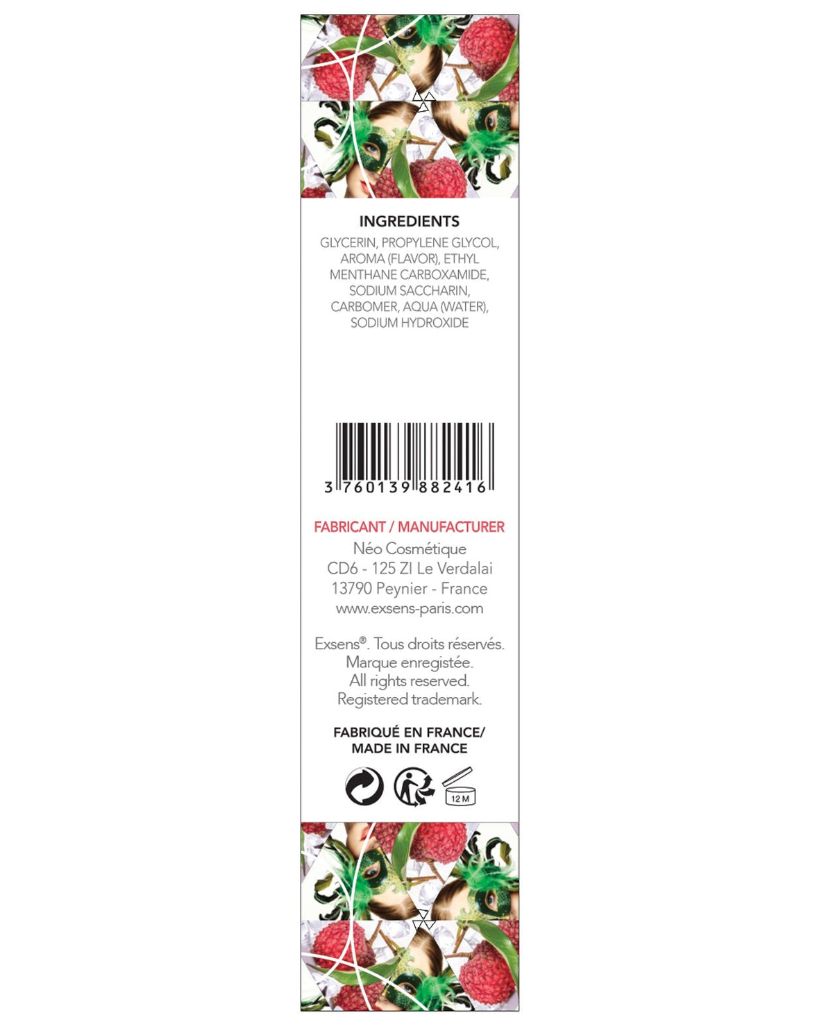 Exsens Of Paris Arousal Gel - 15 Ml Fresh Ginger Lychee Sexual Enhancers - Tophatter Daily Deals