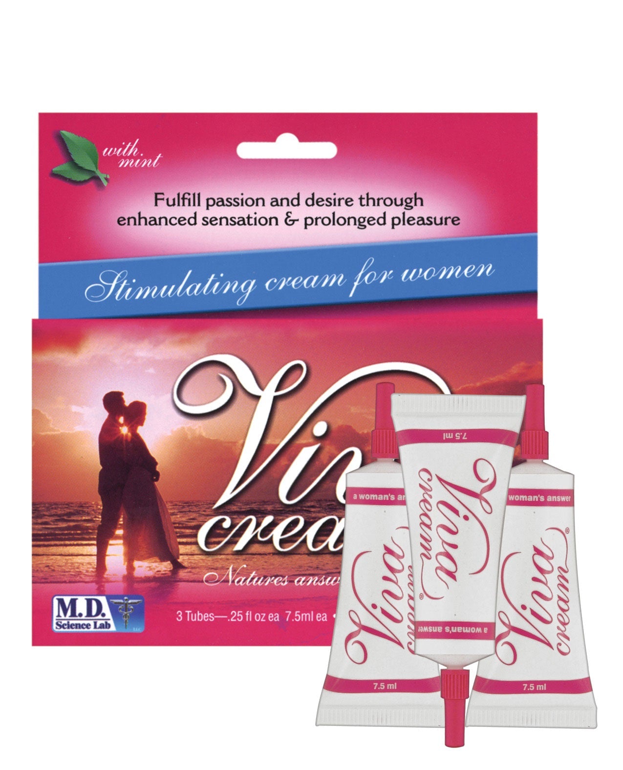 Viva Cream - Box Of 3 Default Title Sexual Enhancers - Tophatter Daily Deals