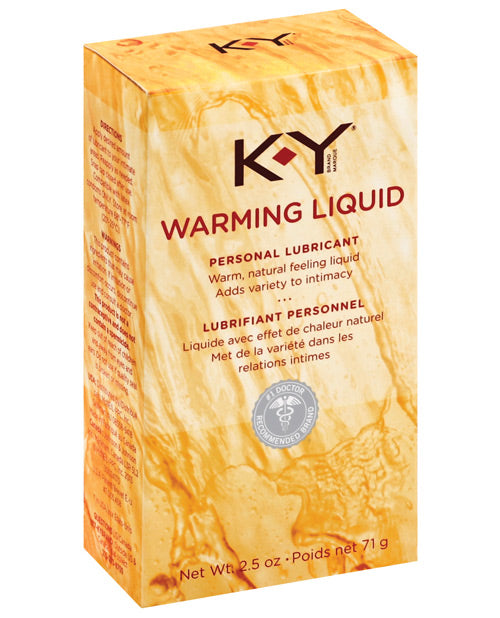 K-y Warming Liquid - 2.5 Oz Default Title Lubes - Tophatter Daily Deals