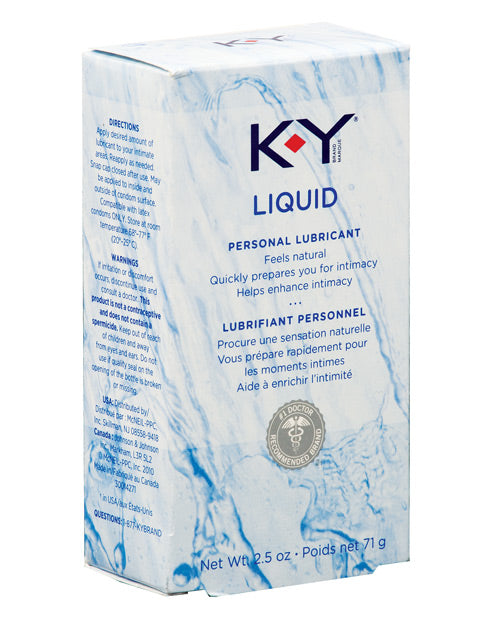 K-y Natural Feeling Liquid - 2.5 Oz Default Title Lubes - Tophatter Daily Deals