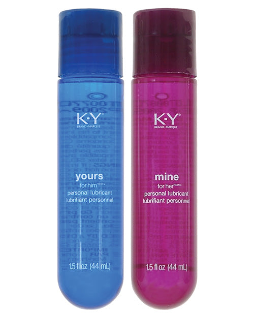 K-y Yours & Mine Gift Set Lubes - Tophatter Daily Deals