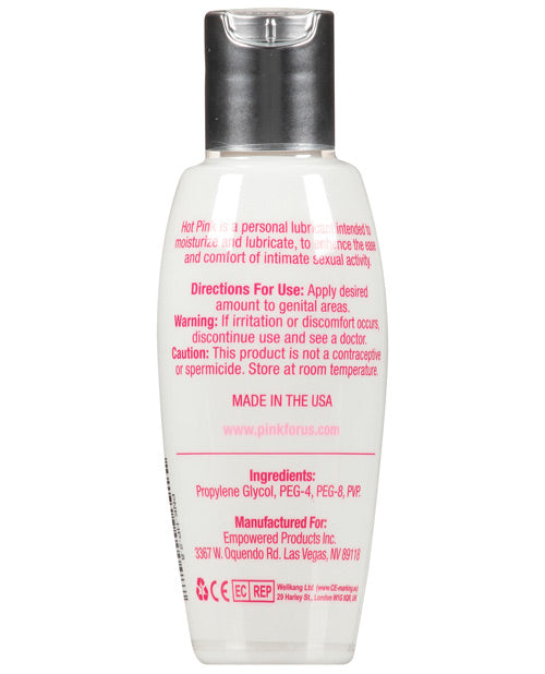 Hot Pink Lube - 2.8 Oz Bottle Lubes - Tophatter Daily Deals