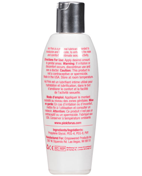 Hot Pink Lube - 4.7 Oz Bottle Lubes - Tophatter Daily Deals