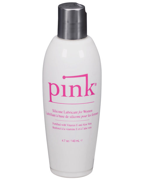 Pink Silicone Lube - 4.7 Oz Flip Top Bottle Default Title Lubes - Tophatter Daily Deals