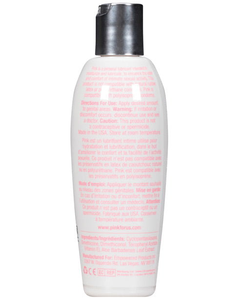 Pink Silicone Lube - 4.7 Oz Flip Top Bottle Lubes - Tophatter Daily Deals
