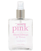 Pink Silicone Lube - 4 Oz Glass Bottle Default Title Lubes - Tophatter Daily Deals