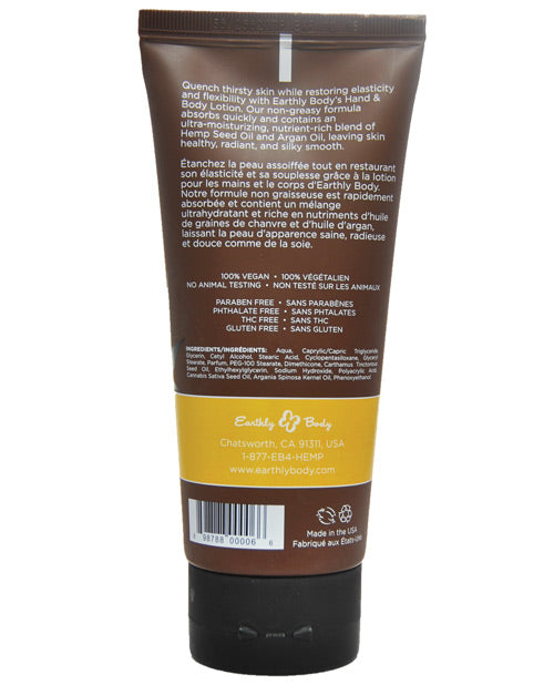 Earthly Body Velvet Lotion - 7 Oz Tube Dreamsicle Massage Oils, Lotions, Creams & Gels - Tophatter Daily Deals