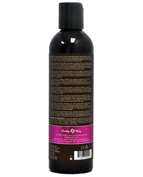 Earthly Body Massage & Body Oil - 8 Oz Skinny Dip Massage Oils, Lotions, Creams And Gels - Tophatter Daily Deals
